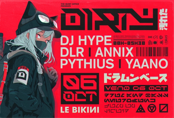 Dirty Autumn Edition : DJ HYPE + DLR + ANNIX + PYTHIUS + YAANO 