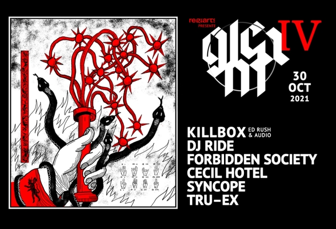 GLEAM IV : KILLBOX (Audio & Ed Rush) + DJ RIDE + FORBIDDEN SOCIETY + CECIL HOTEL + SYNCOPE + TRU-EX