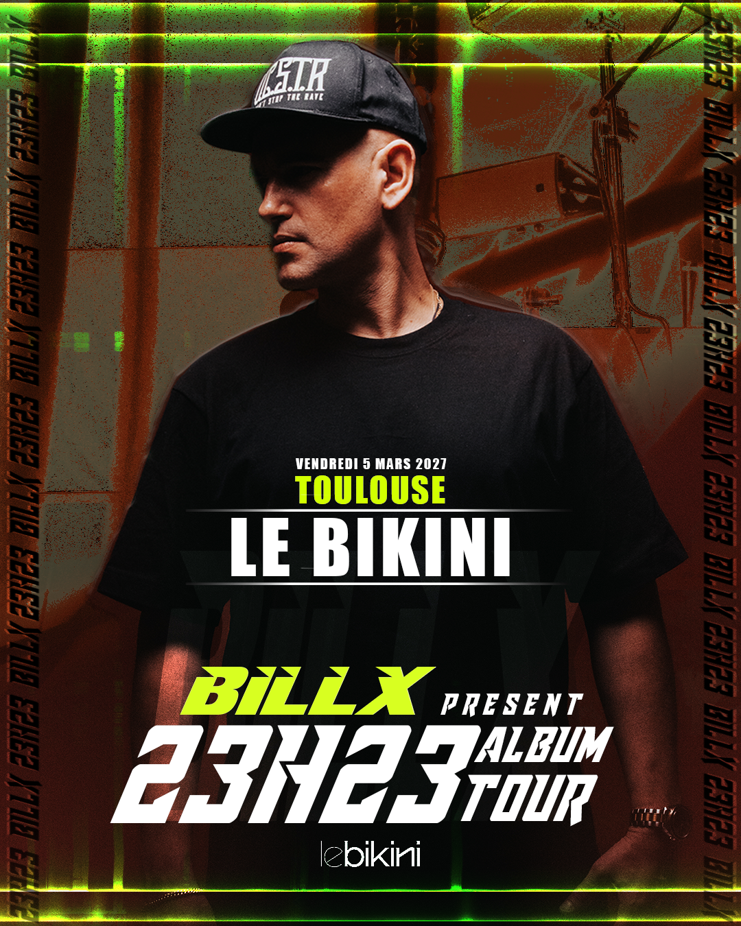Affiche Billx en concert au Bikini