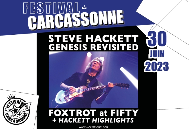STEVE HACKETT [GENESIS REVISITED] @ Festival de Carcassonne 