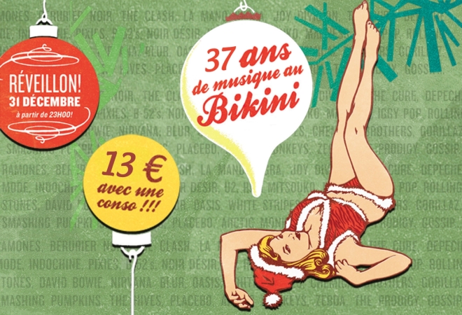 Réveillon, 37 ans de musique au Bikini !