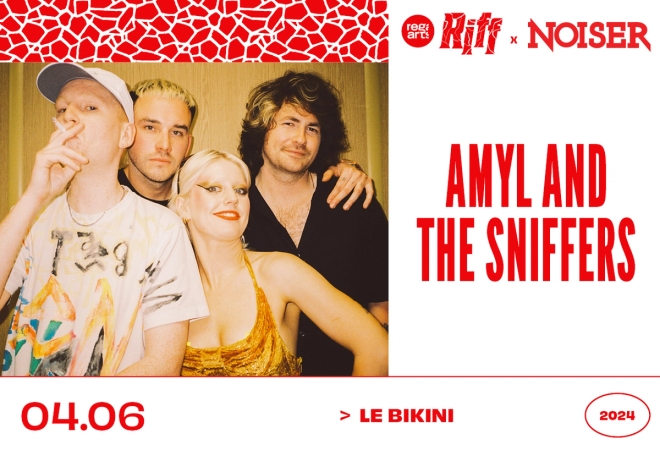 AMYL AND THE SNIFFERS + COMIC SANS