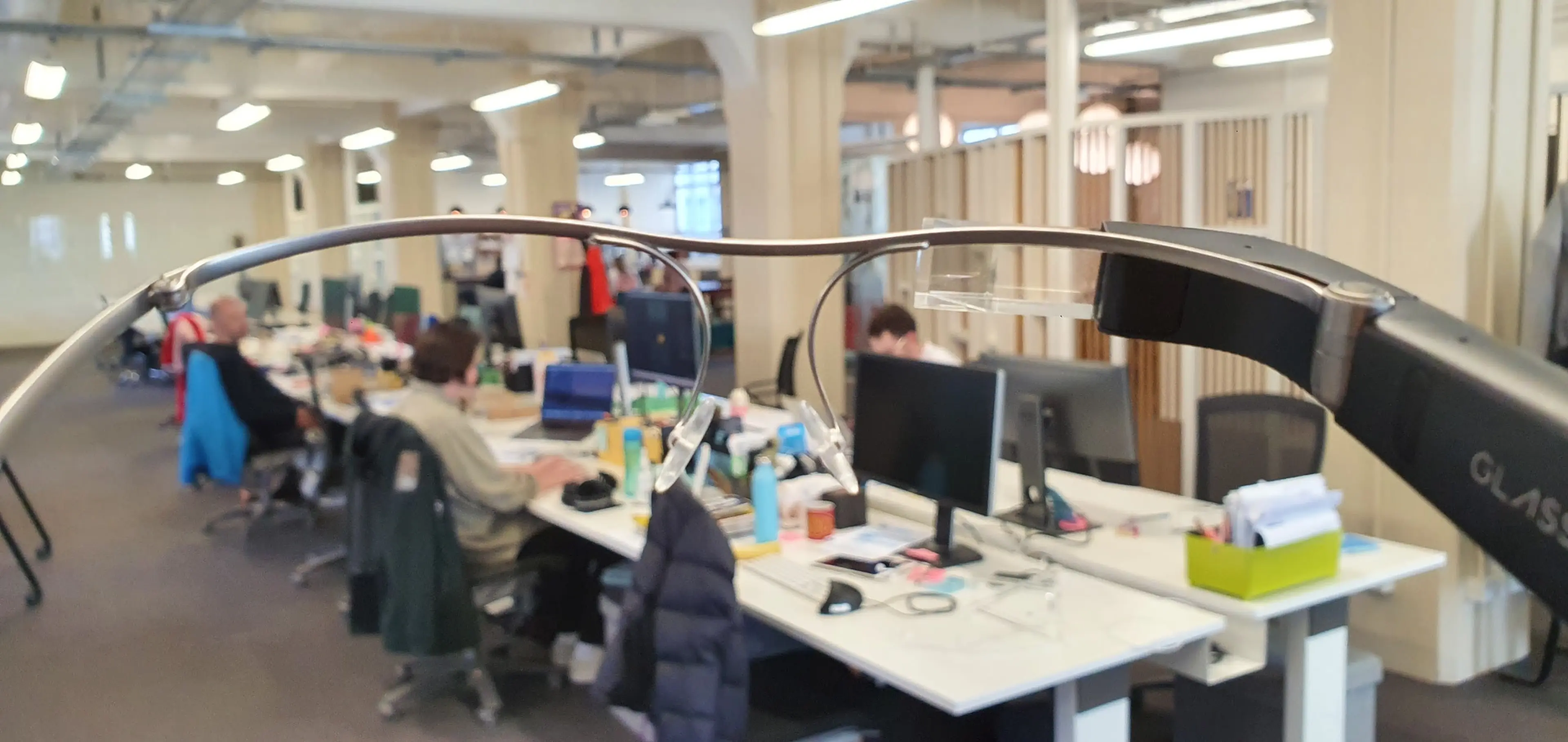 Google Glass in an office setting