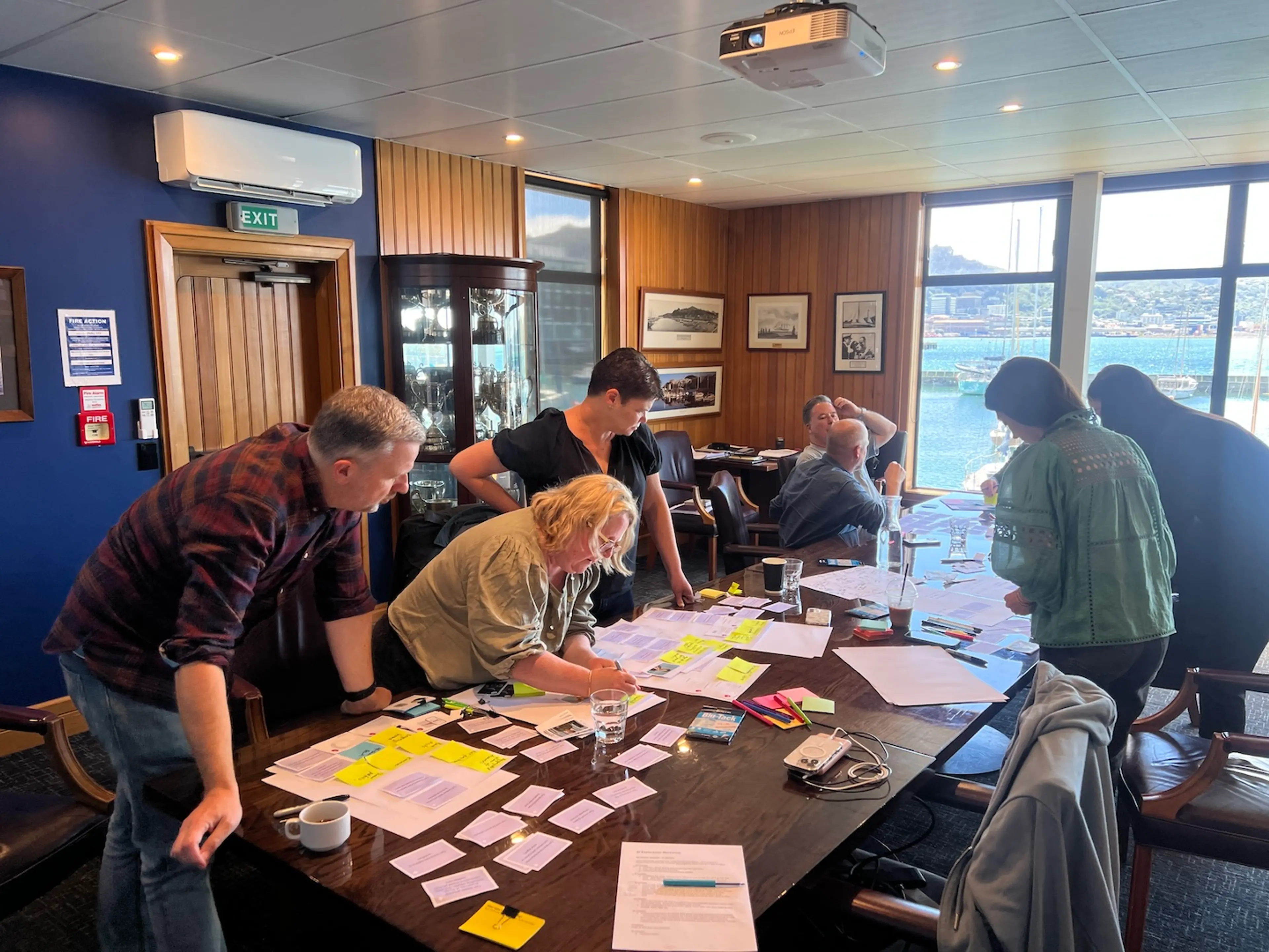 Alphero SLT in a futures workshop having fun with intents.