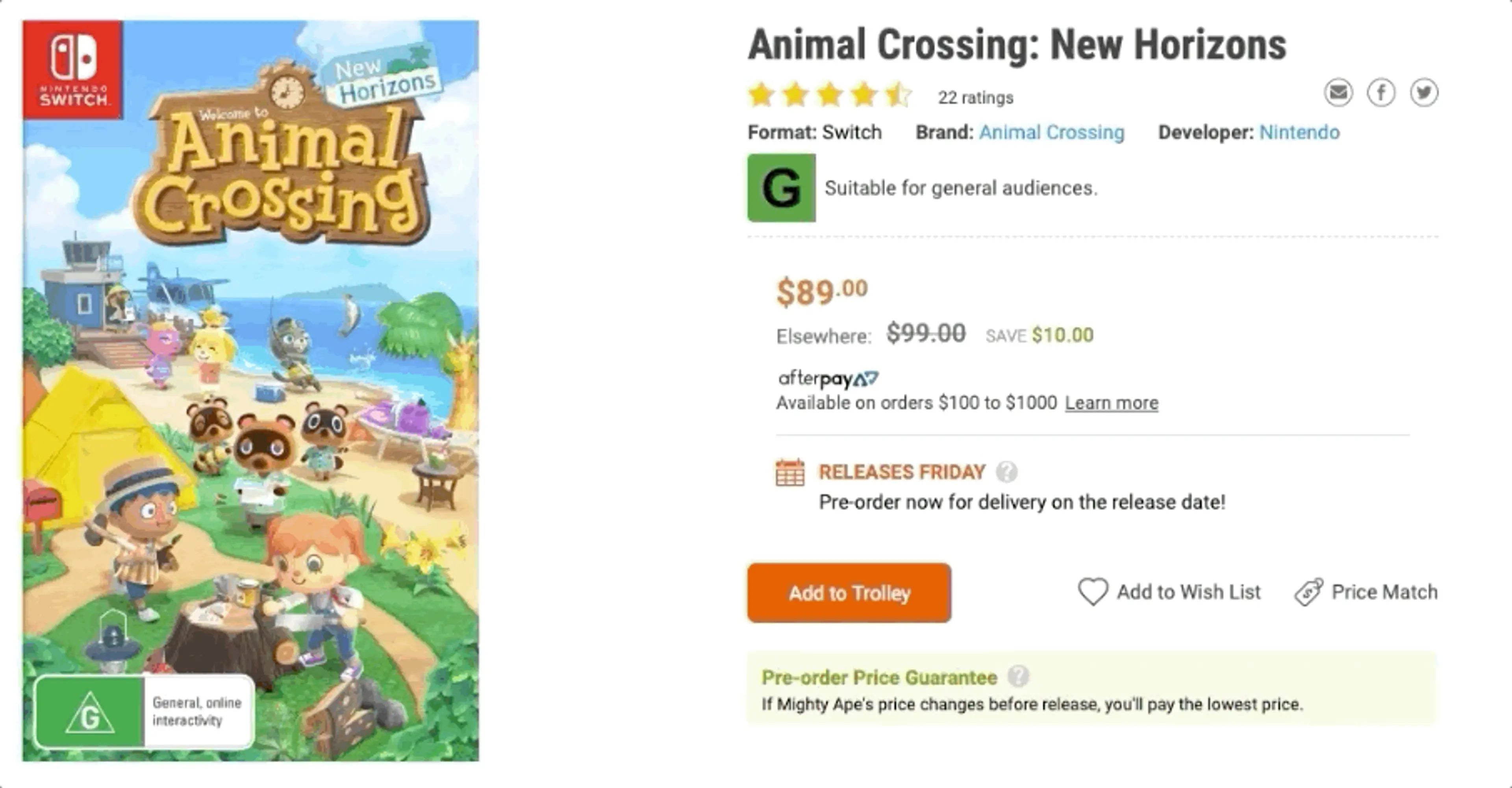 Animal Crossing