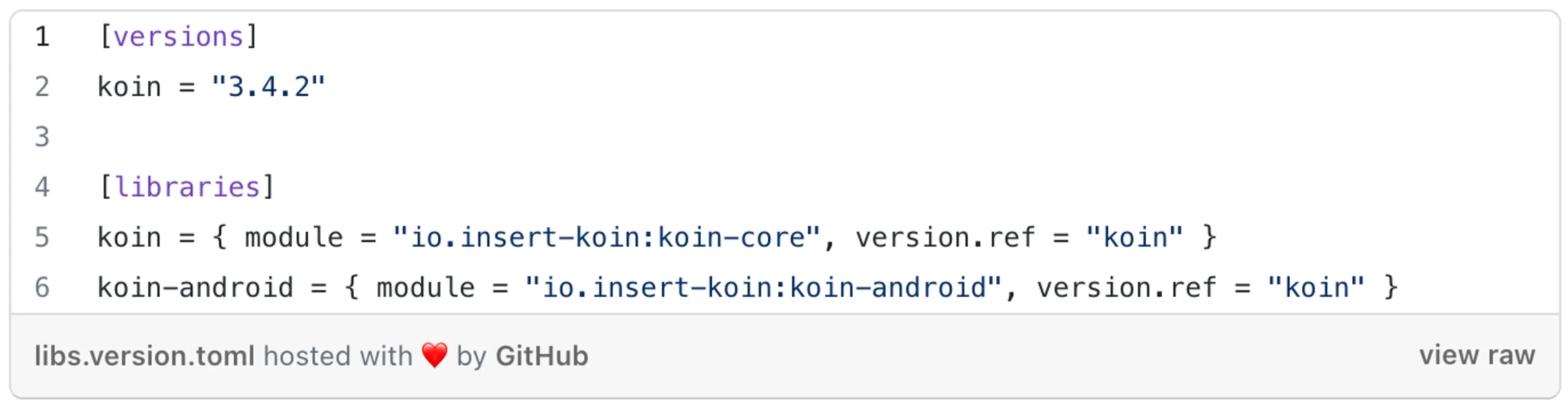 Snippet of code - Kotlin