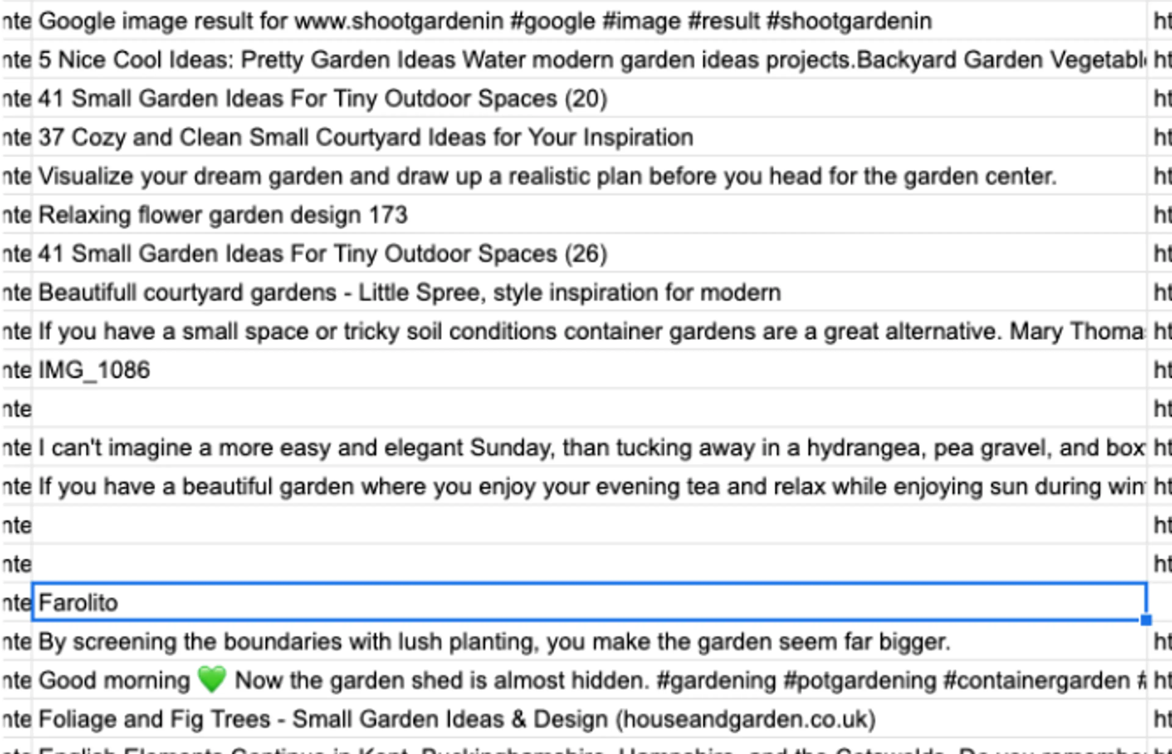 Contextual data from notes in Pinterest API