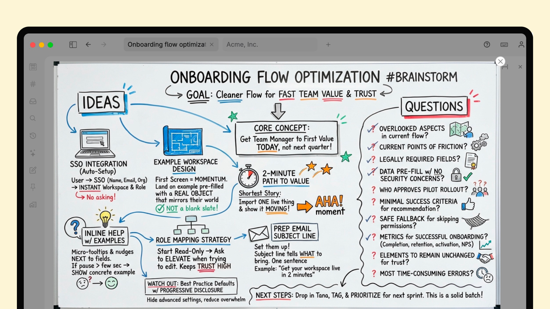 Summarize voice memos from workshops to making sharing with team easy