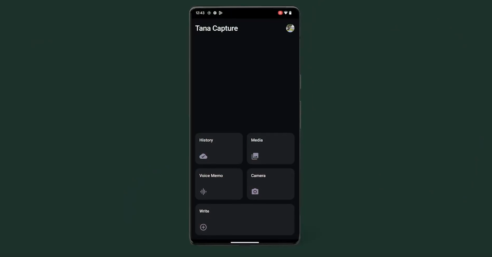 Tana capture android release