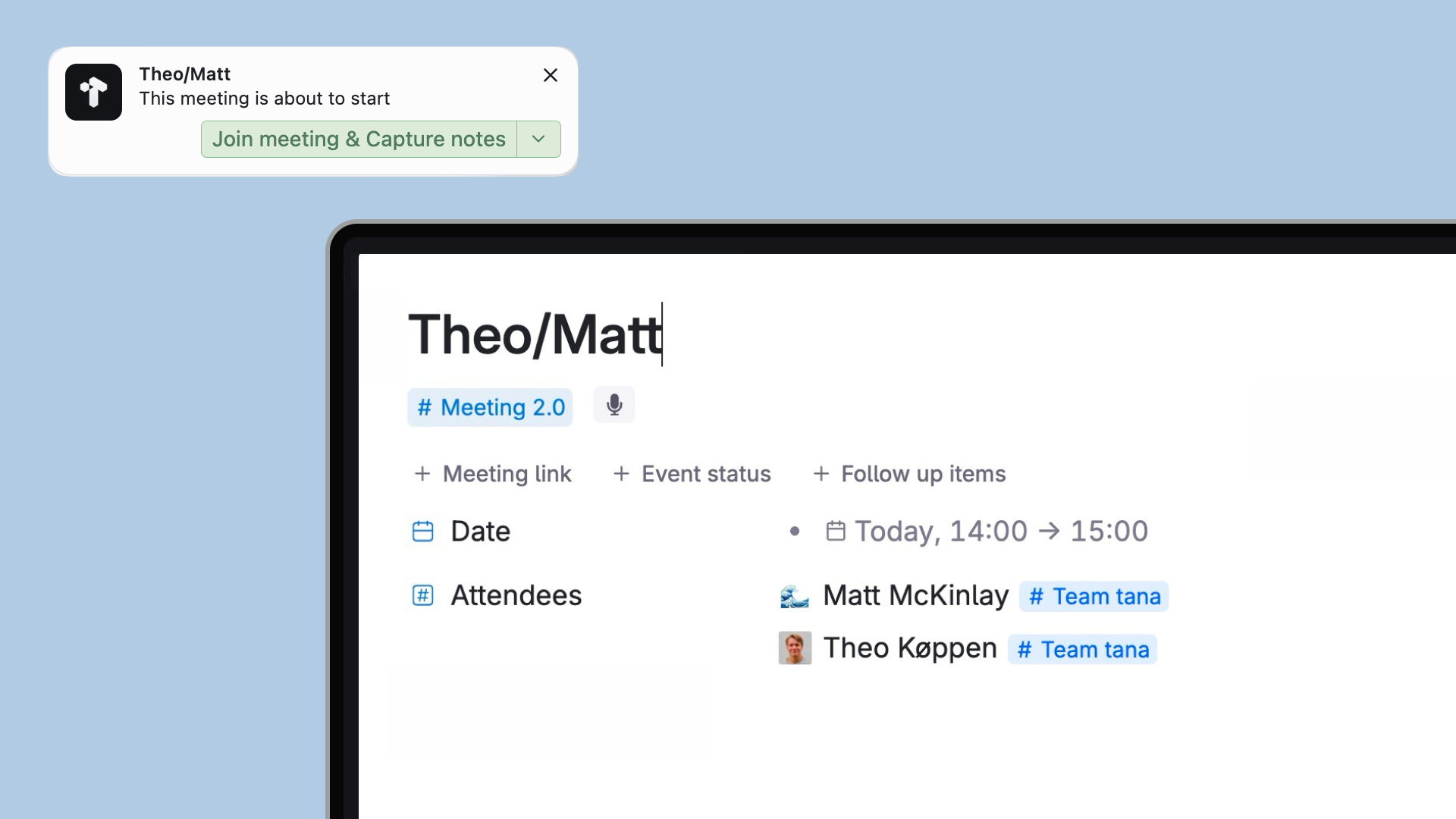 AI meeting notetaker
