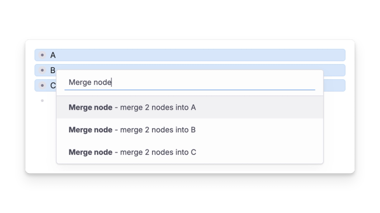 Nodes and references