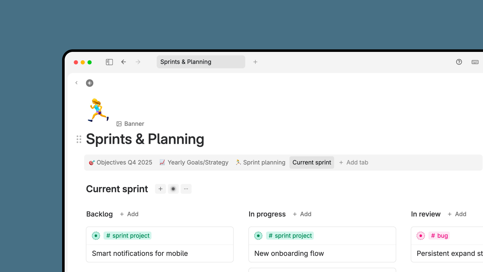 Hide the sidebar in Tana completely for distraction-free focused work