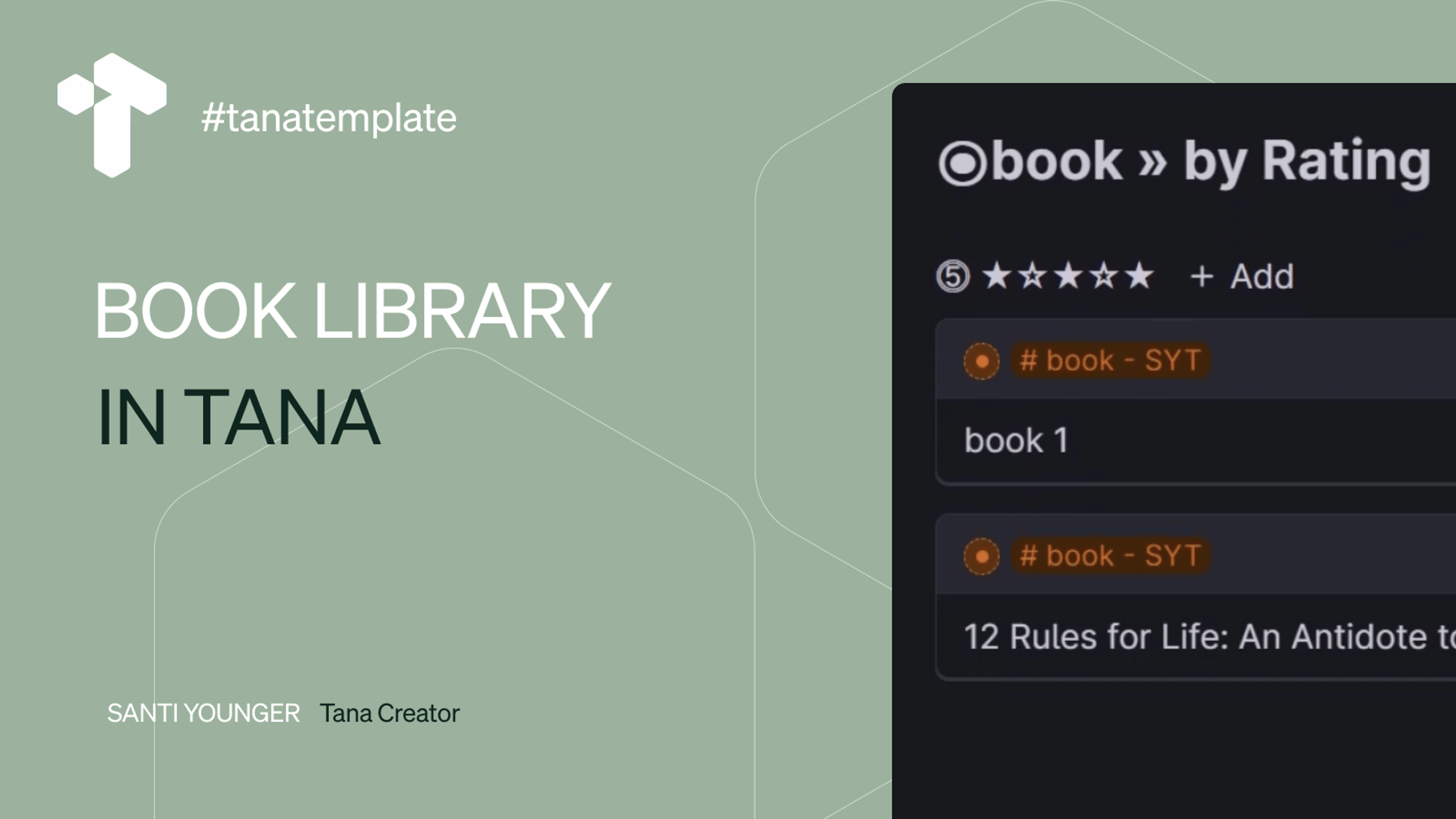 book library template