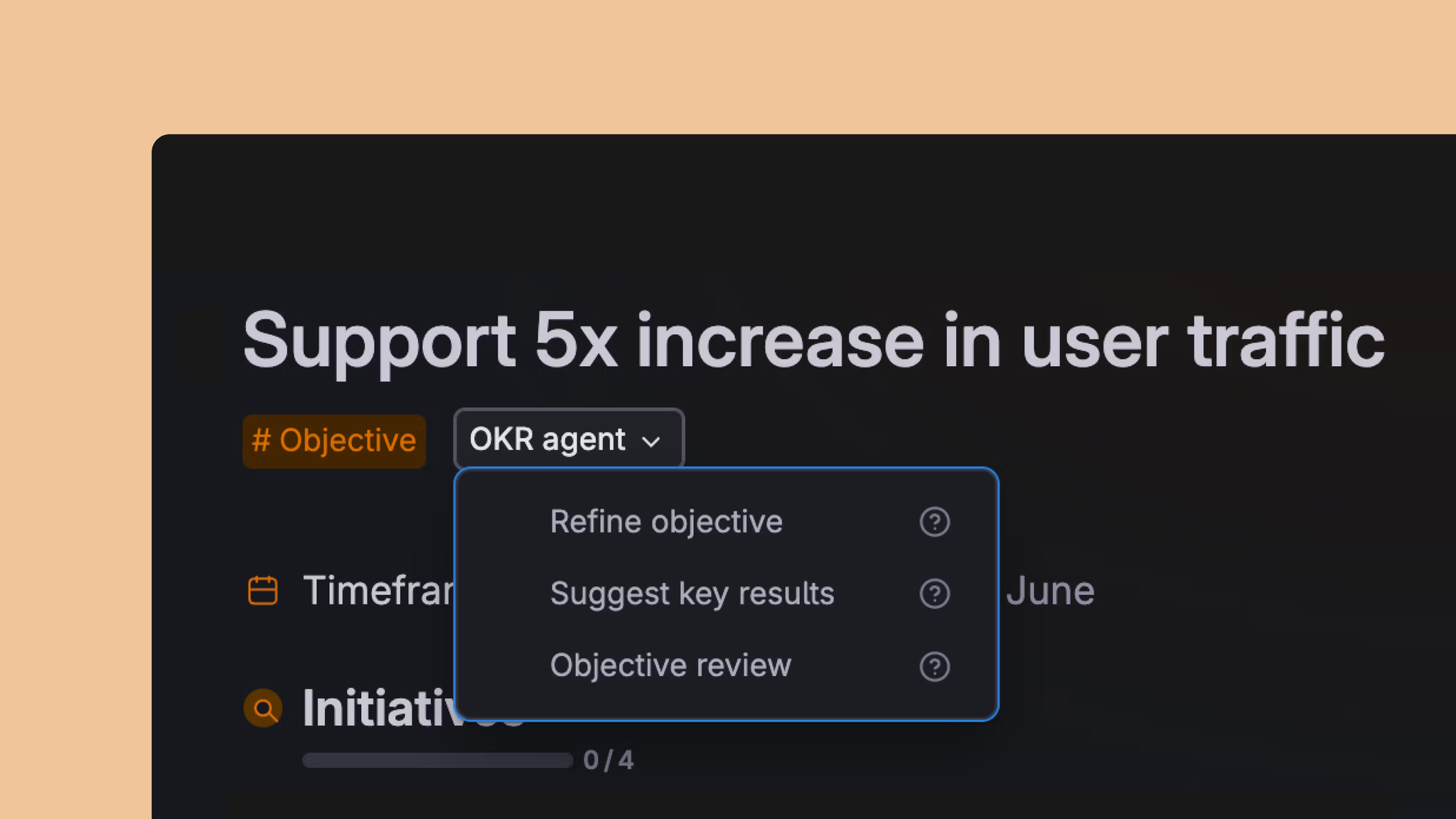 OKR agent