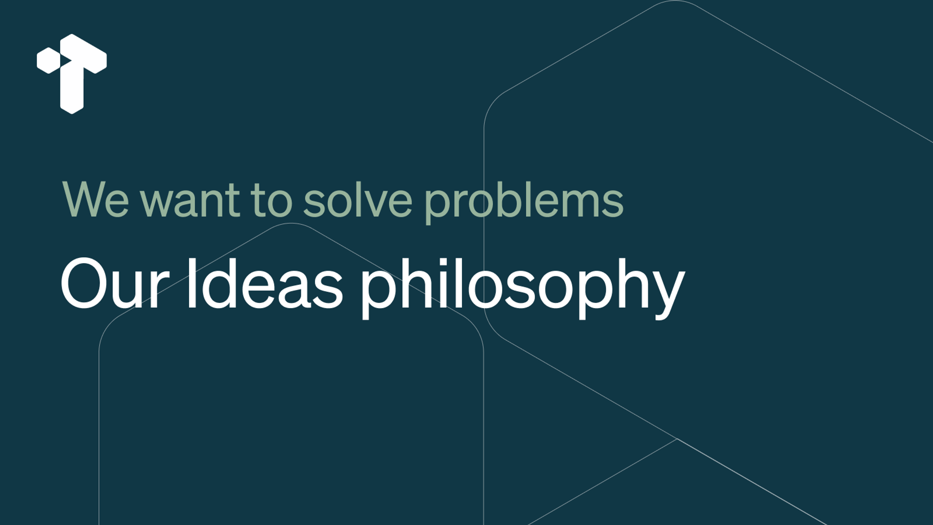 our ideas philosophy