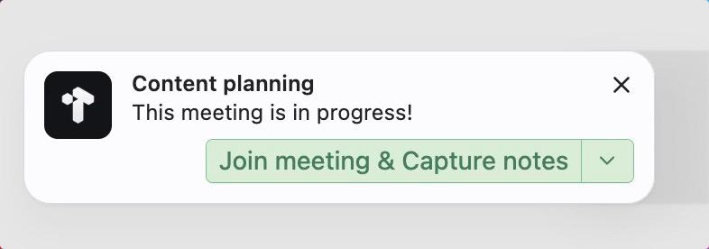 Meeting in progress