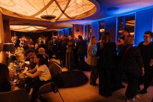 Evening networking event