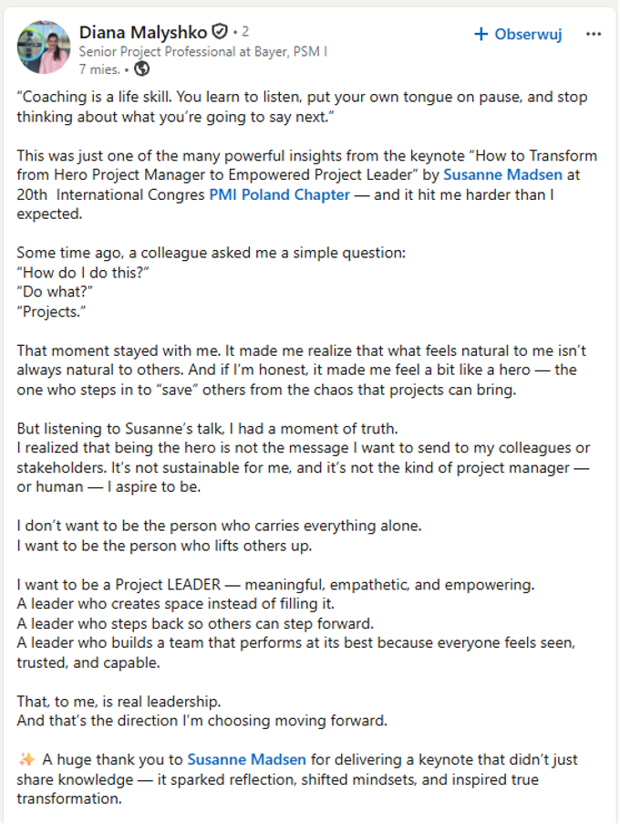 LinkedIn post