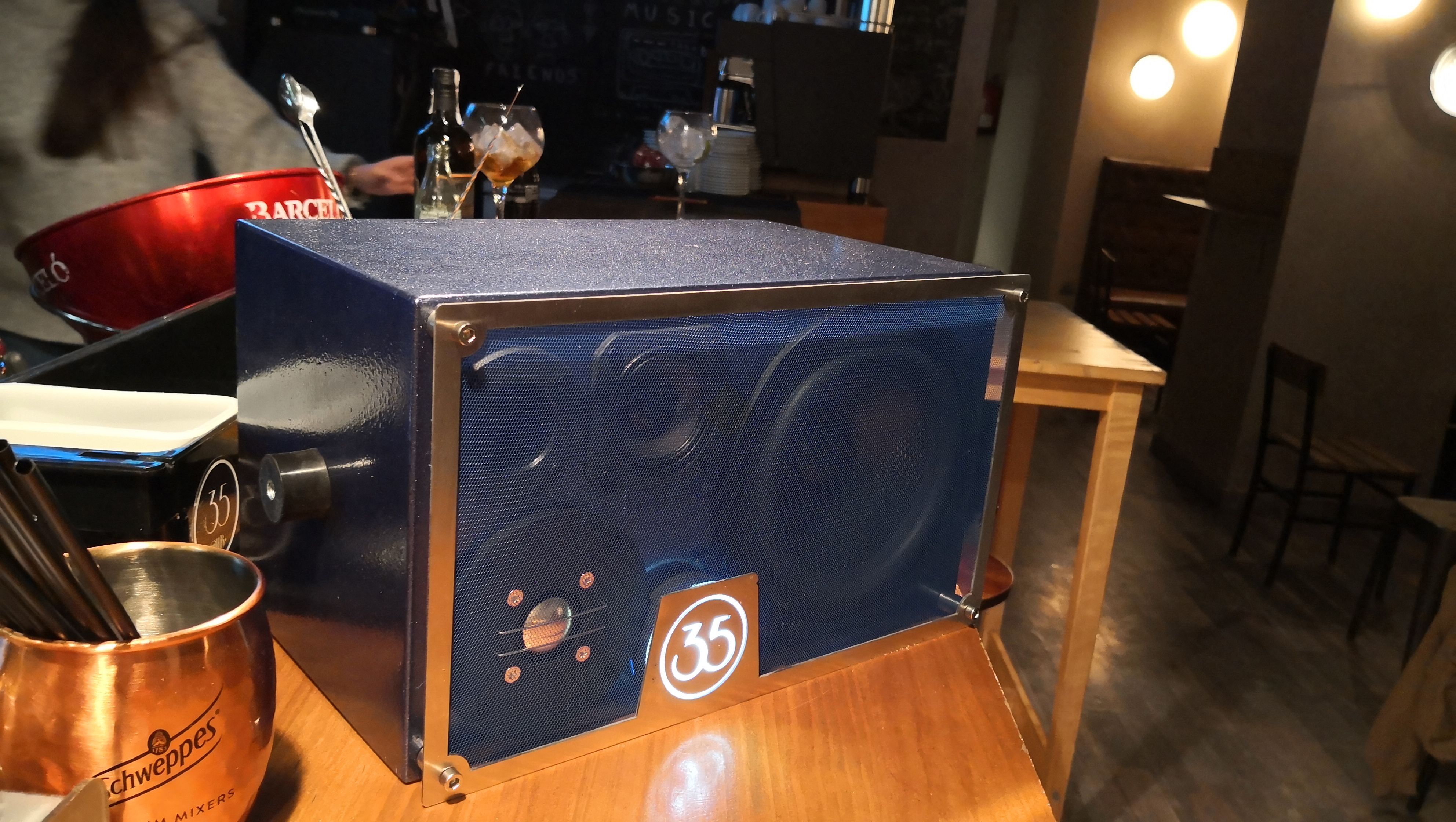 altavoces a medida Gin 35 club Zaragoza