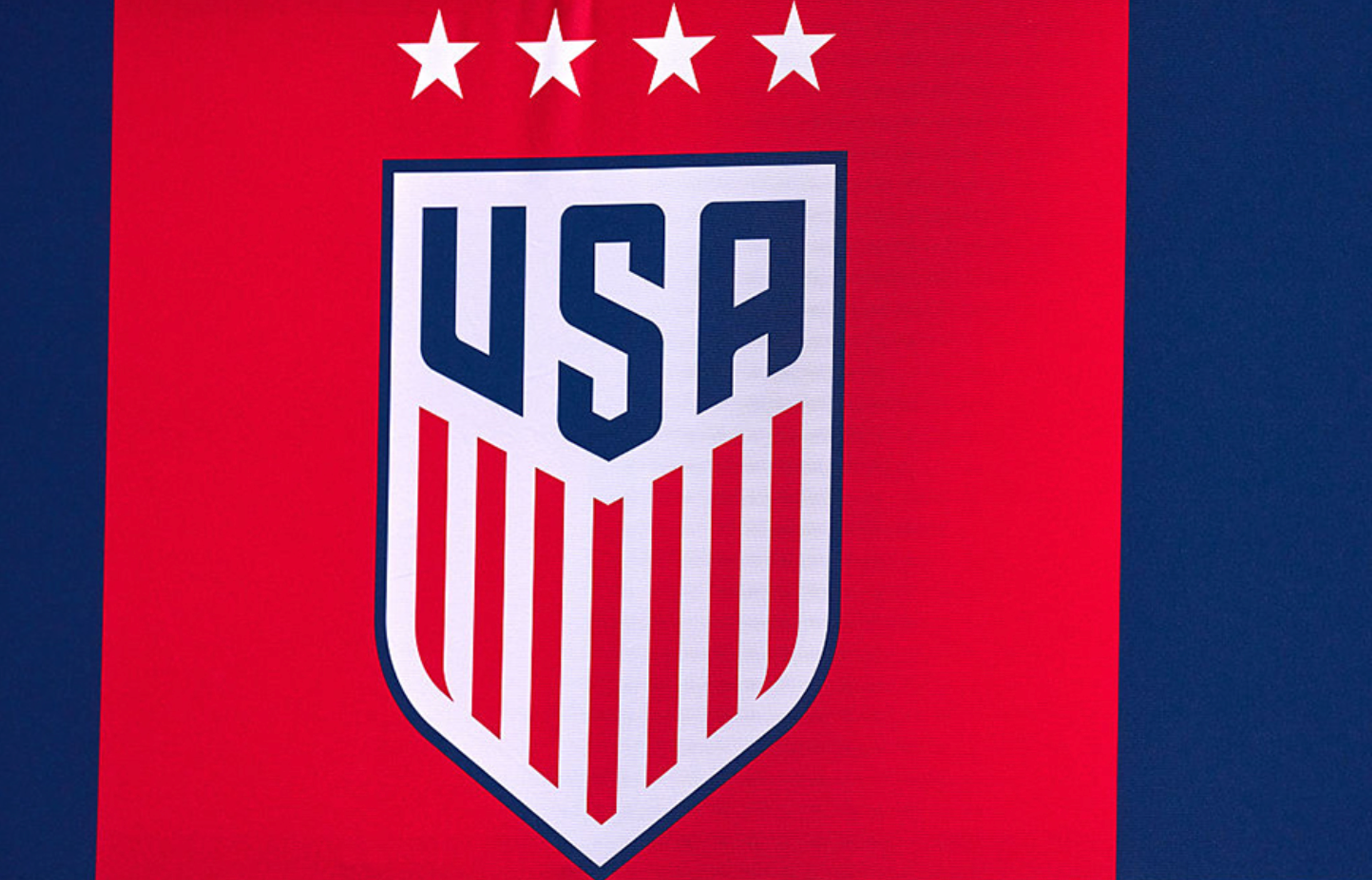 Photo shows the U.S. Soccer Federation logo, credit: Getty Images