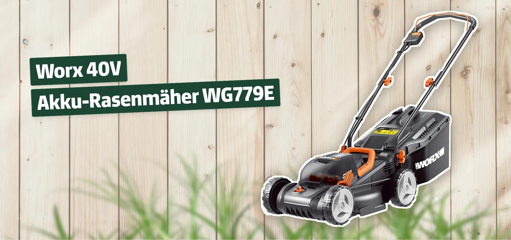 Worx 40V AkkuRasenmäher WG779E Testbericht & Erfahrungen