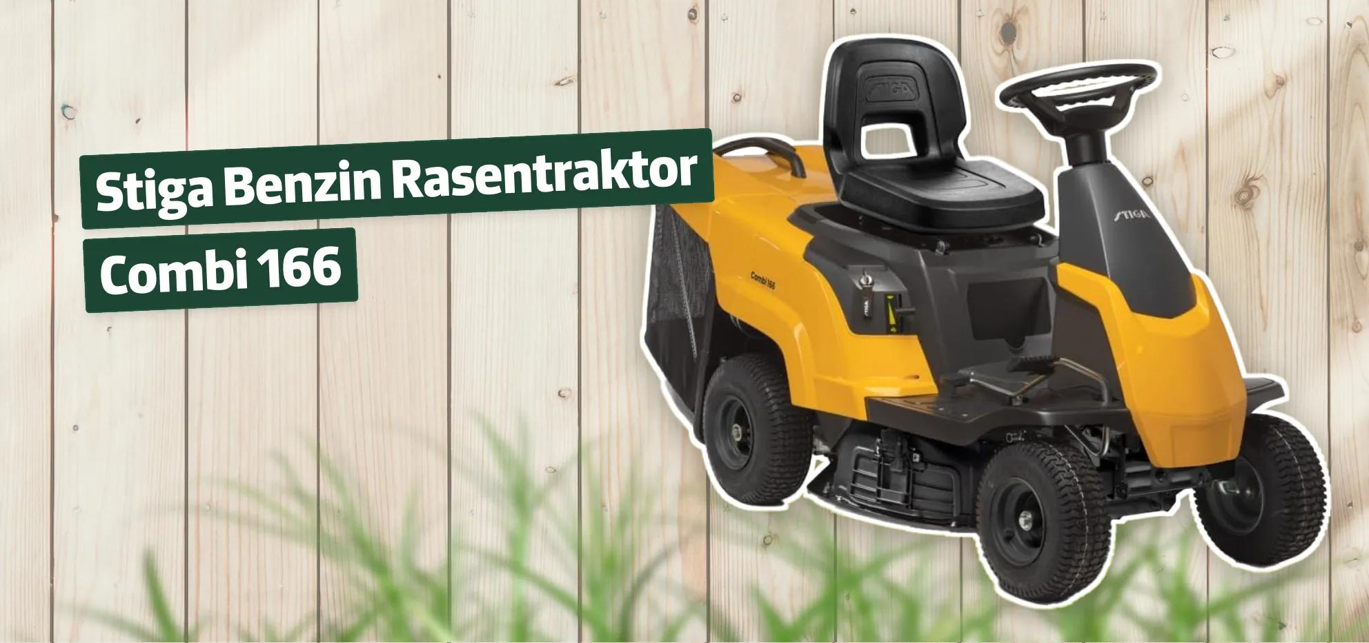 Stiga Benzin Rasentraktor Combi 166 Testbericht & Erfahrungen