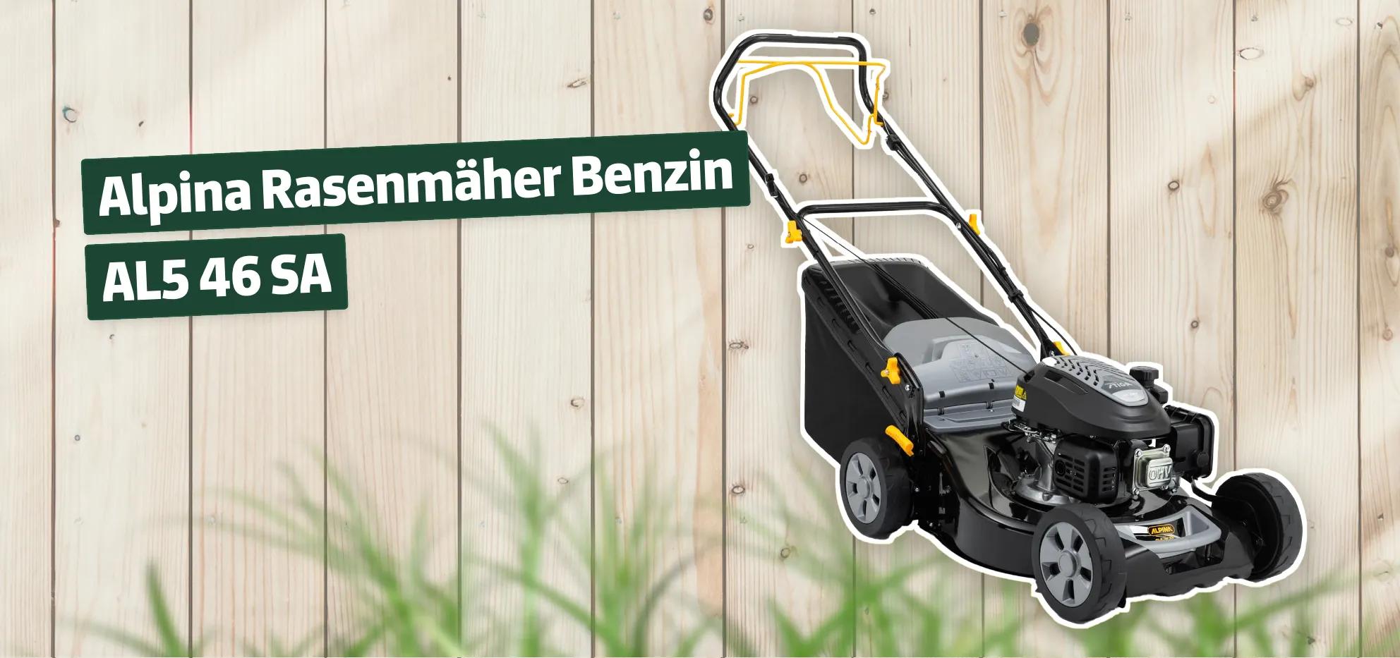 Alpina Rasenmäher Benzin AL5 46 SA Testbericht & Erfahrungen