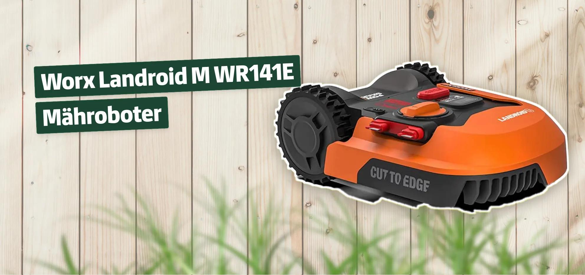 Worx Landroid M WR141E Mähroboter Testbericht & Erfahrungen gartenwerkzeugtest.de