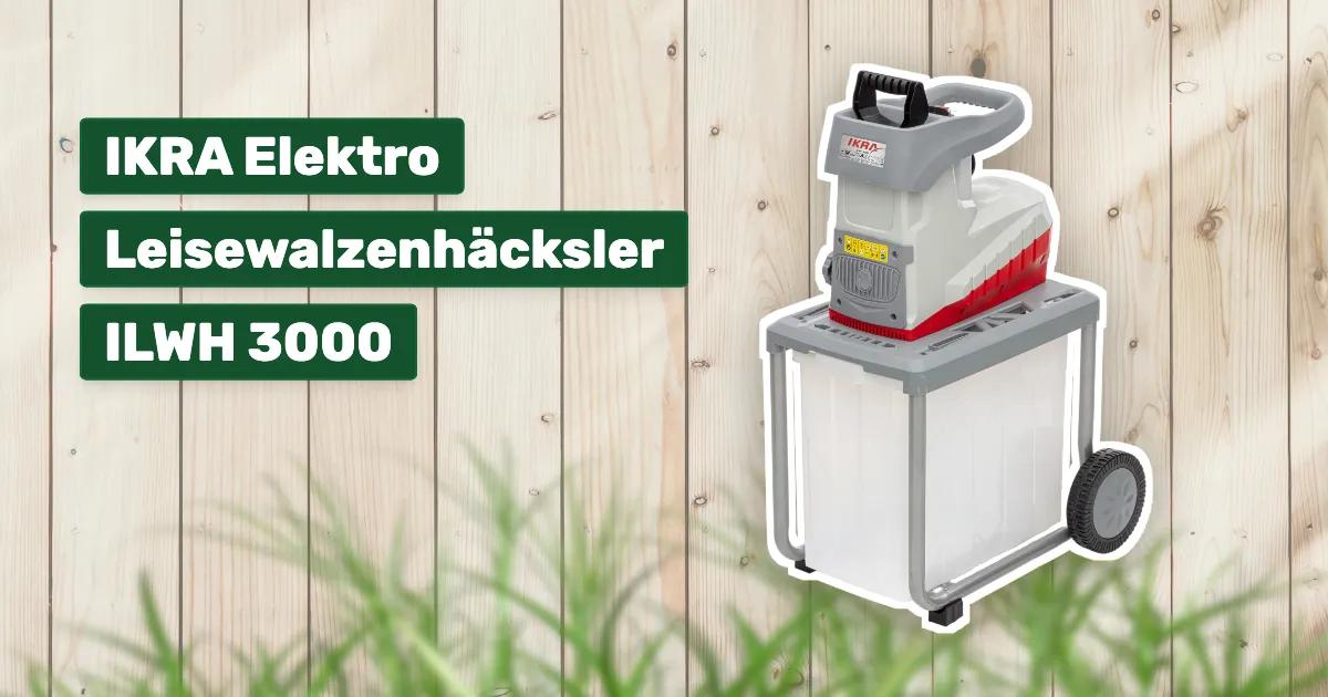 Trituratore Elettrico IKRA ILWH 3000 - 3000W, Tritura Rami Fino A 45mm, Silenzioso - Foto 10