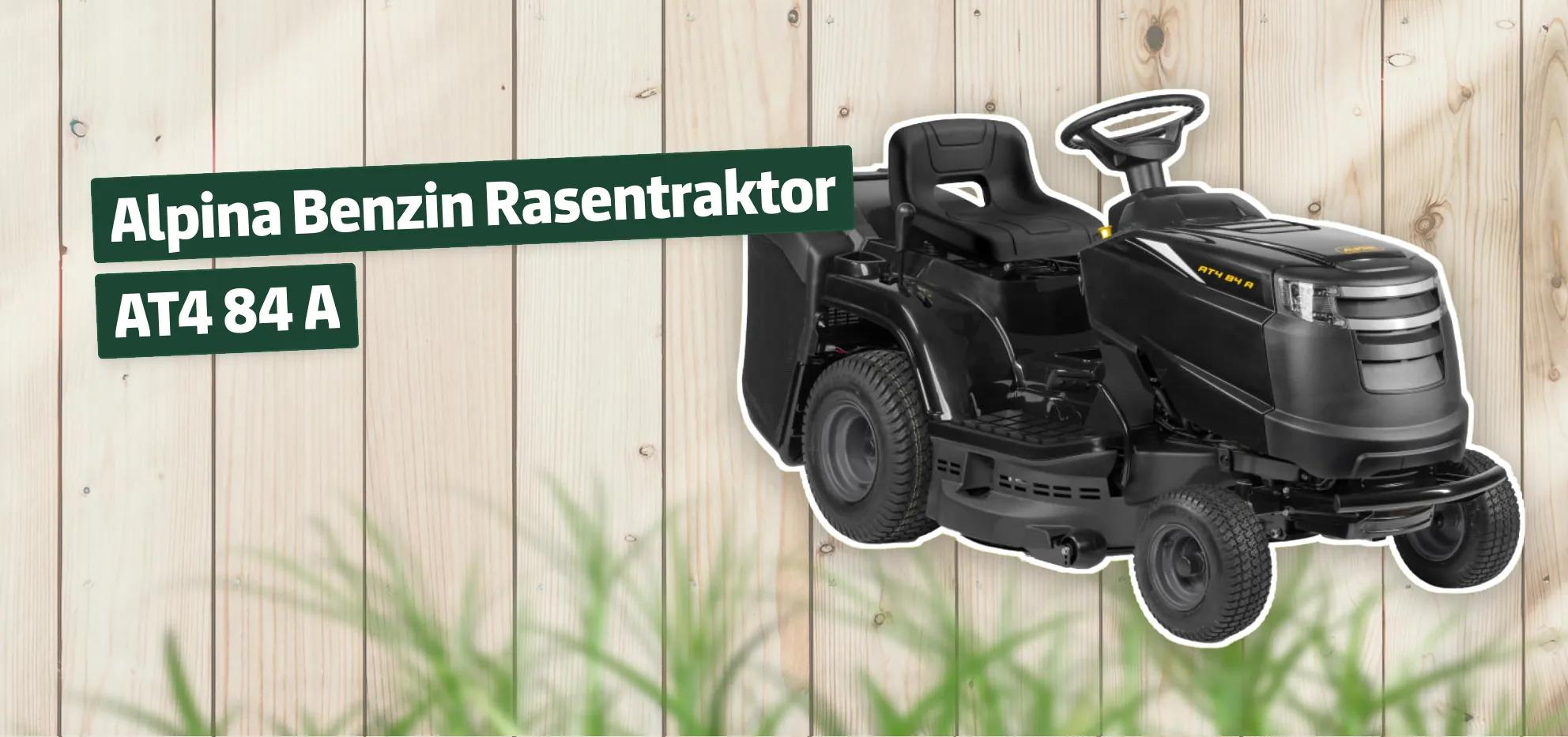 Alpina Benzin Rasentraktor AT4 84 A Testbericht & Erfahrungen