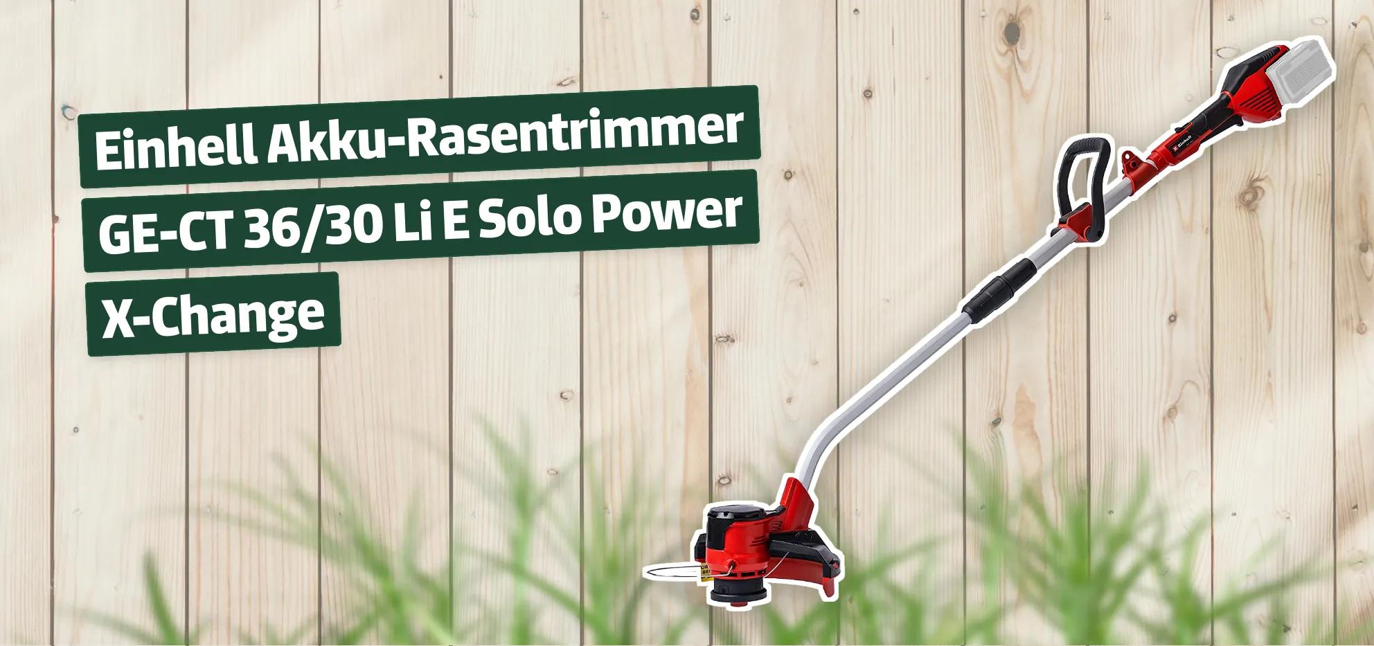 Einhell Akku Rasentrimmer Ge Ct Li E Solo Power X Change Testbericht Erfahrungen