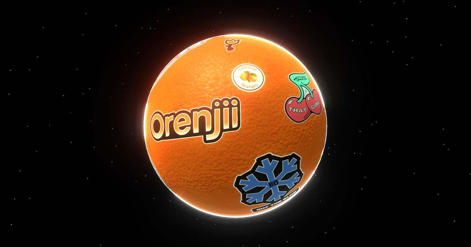 Emotional Oranges interactive pre-save campaign