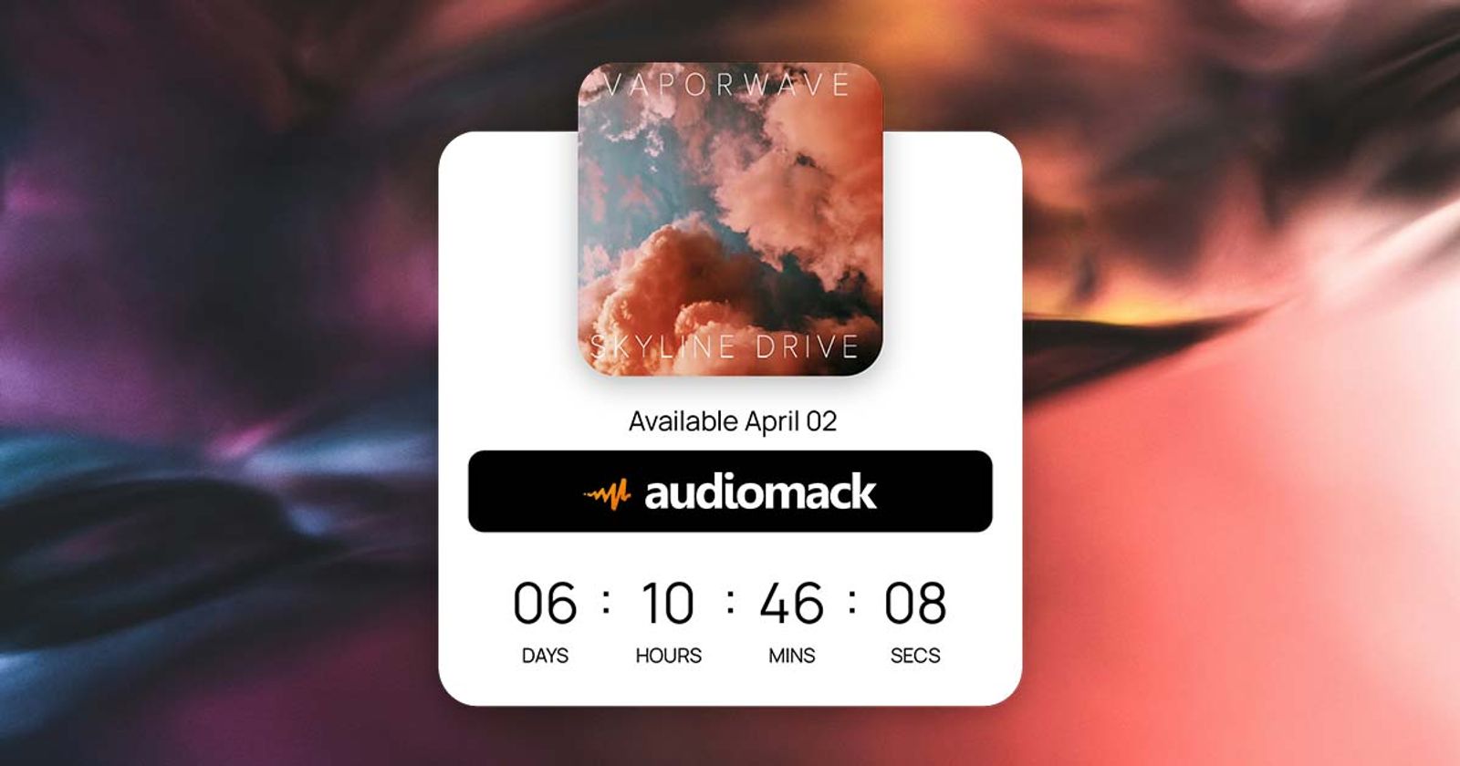 Audiomack pre-save