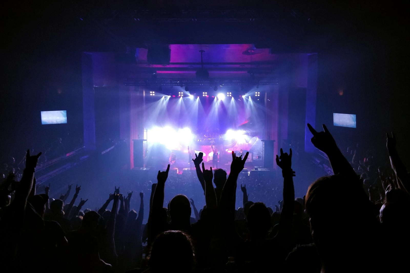 fans in a concert