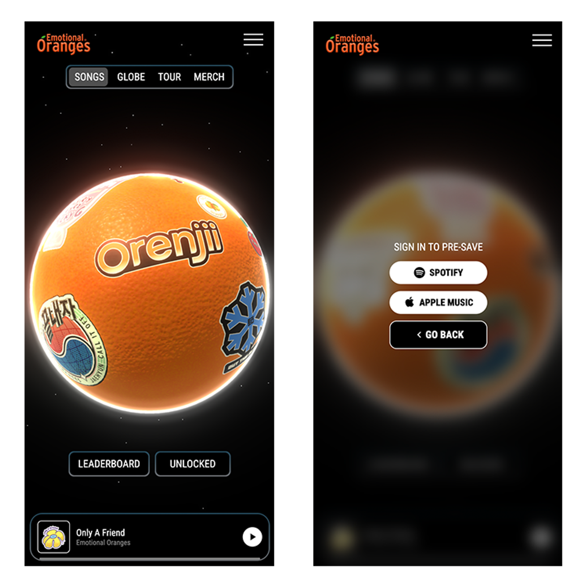 Sonikit custom pre-save for Emotional Oranges