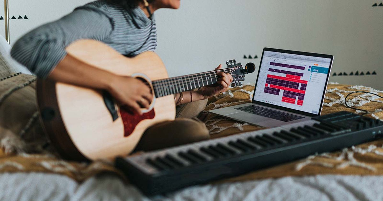 musician songwriting and recording