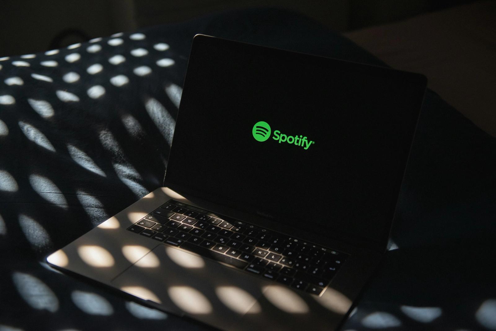 spotify-on-laptop
