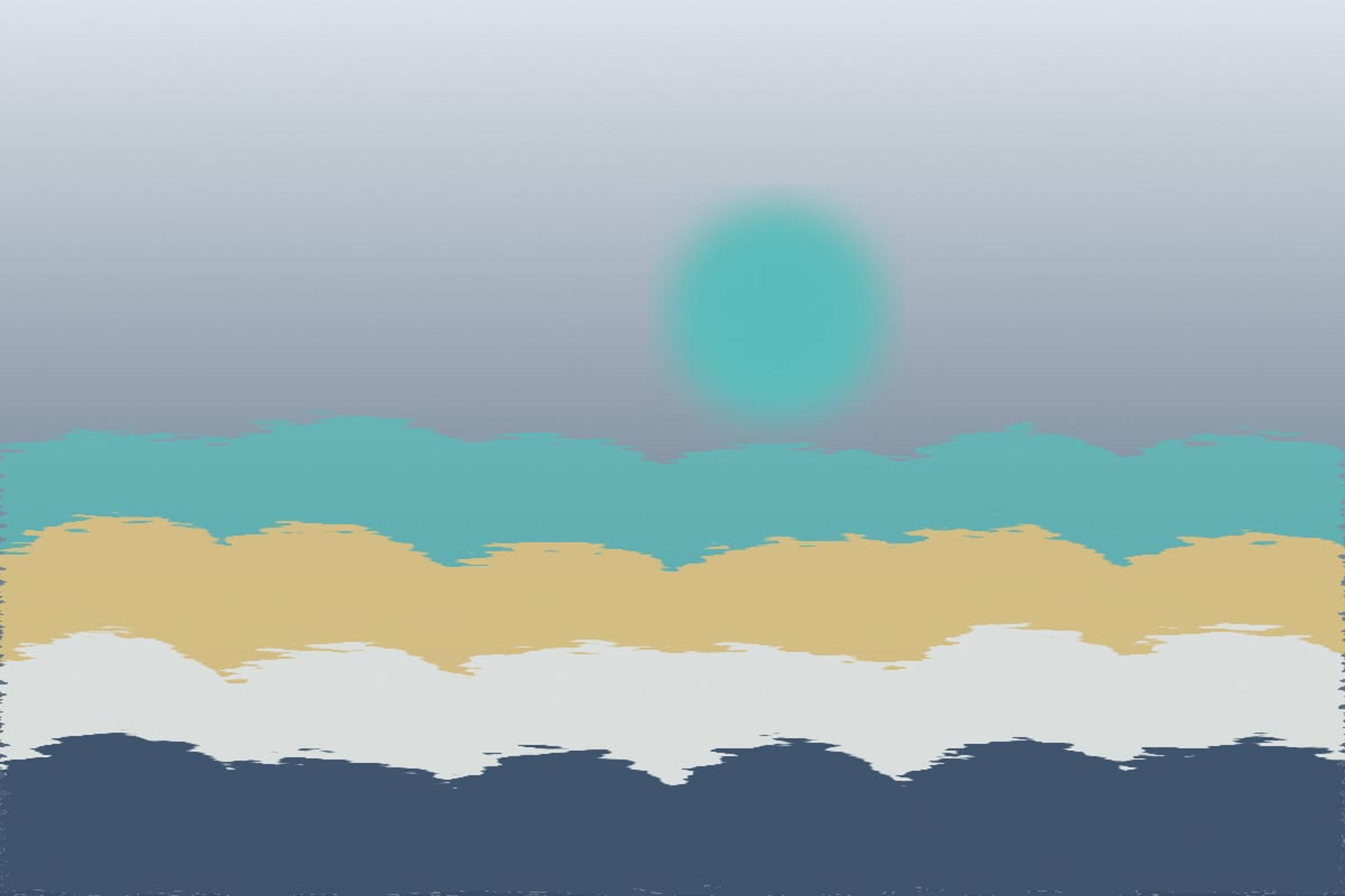 Entardecer Azul