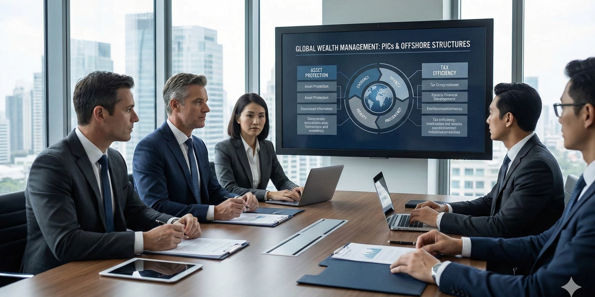 PIC (Private Investment Company) e Offshore: Estratégias de Gestão Patrimonial para Preservação e Crescimento da Riqueza
