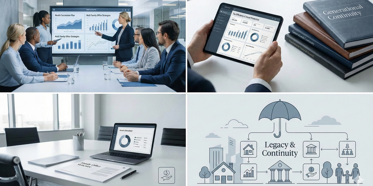 Sucessão Patrimonial: Como um Multi Family Office Assegura a Continuidade e Proteção do Seu Legado