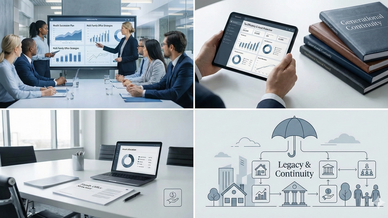 Sucessão Patrimonial: Como um Multi Family Office Assegura a Continuidade e Proteção do Seu Legado