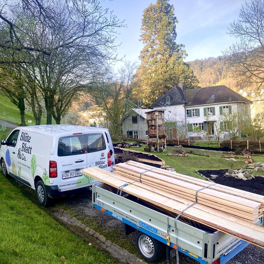 Blüte Blatt & Co. Mobil