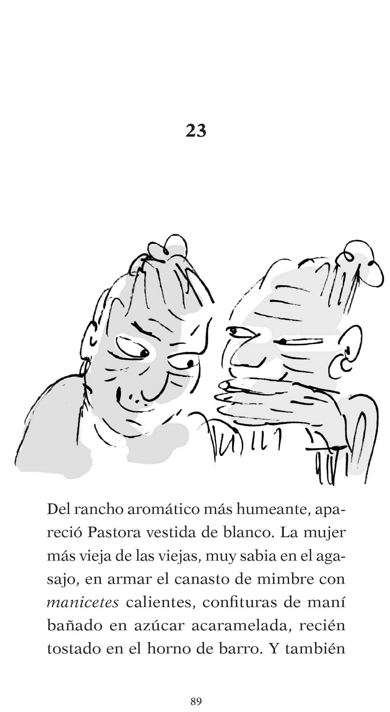 "La fabula de la condesa Andrea y su abuela Justiniana"