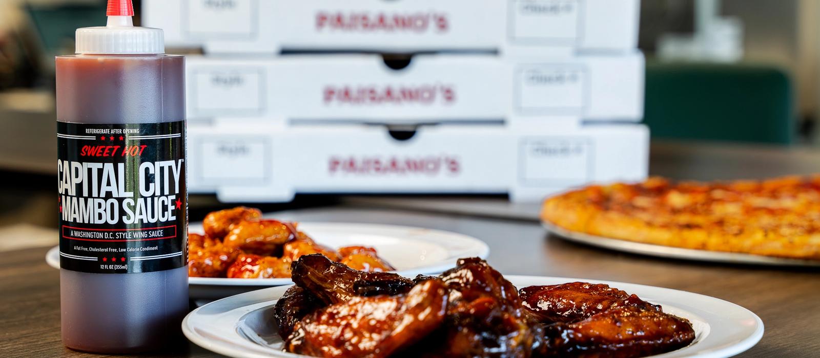 Paisano's and Capital City Bring Sweet Hot Mambo Sauce to Paisano's Wings for a Limited Time