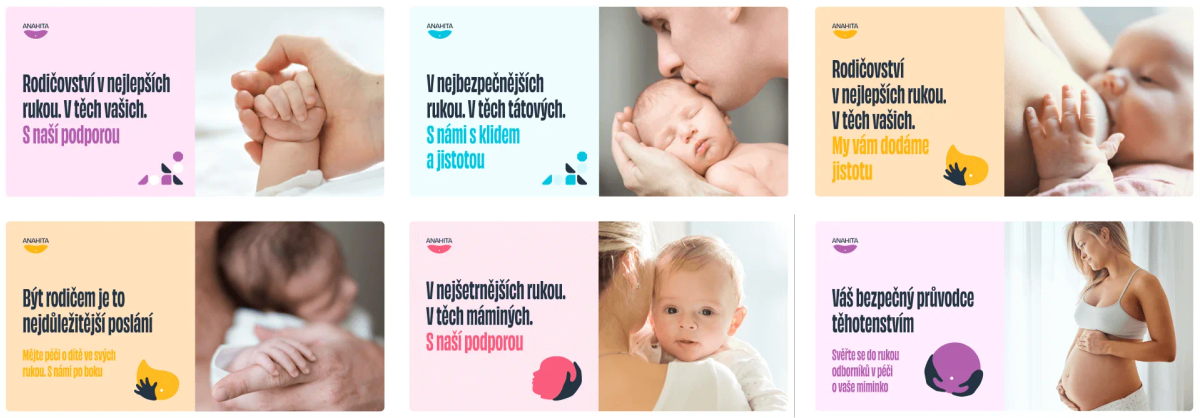Koláž bannerů