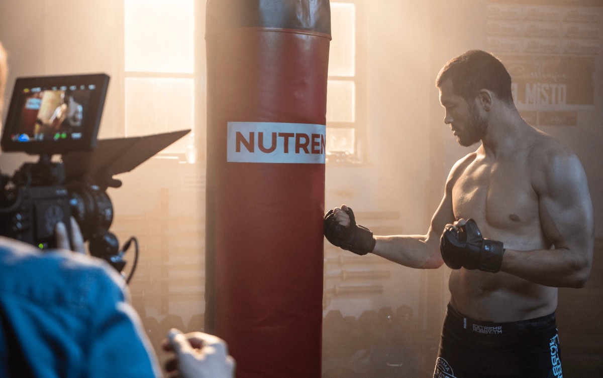 mach muradov_u boxovacího pytle