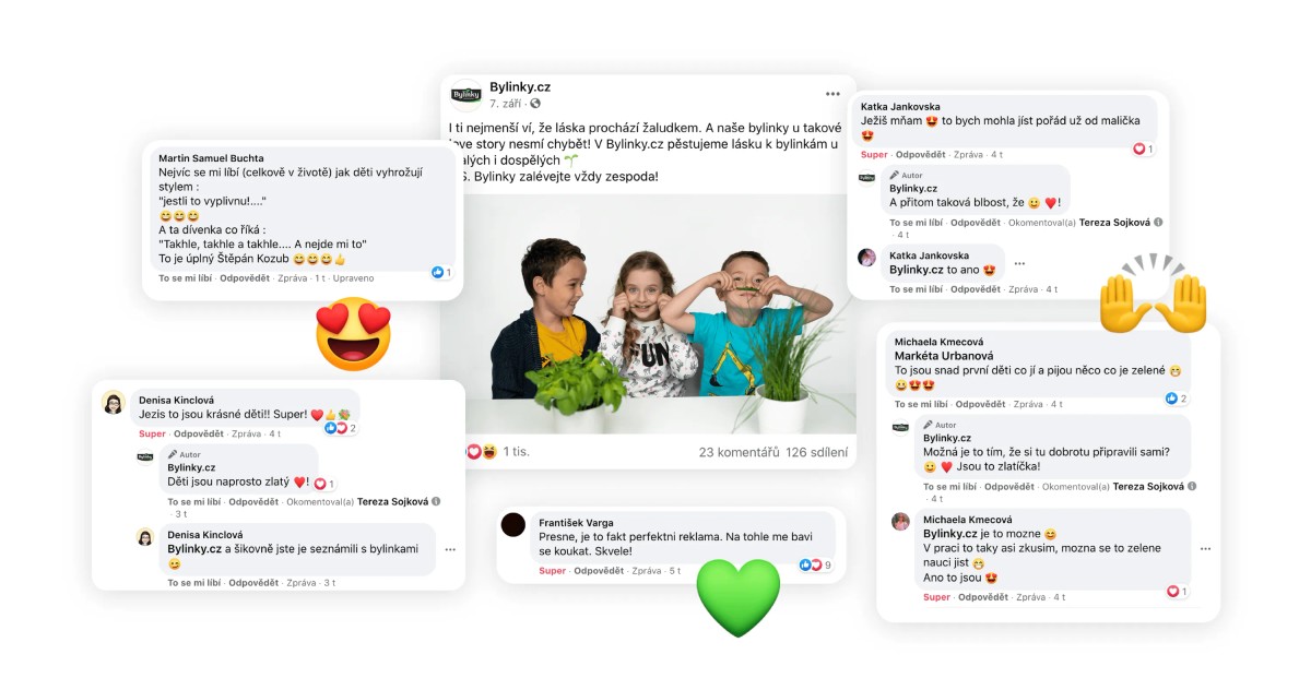 bylinky nazory komentare facebook