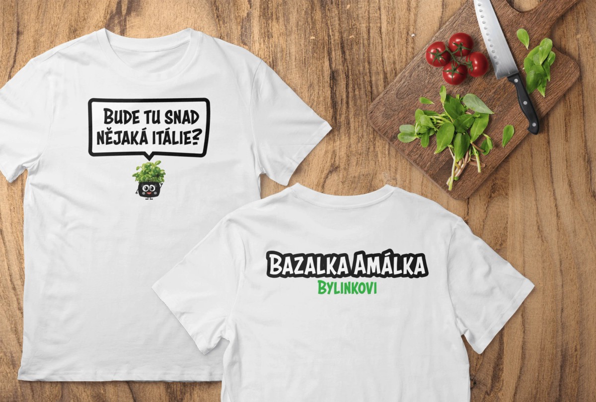 Trička Bylinkovi