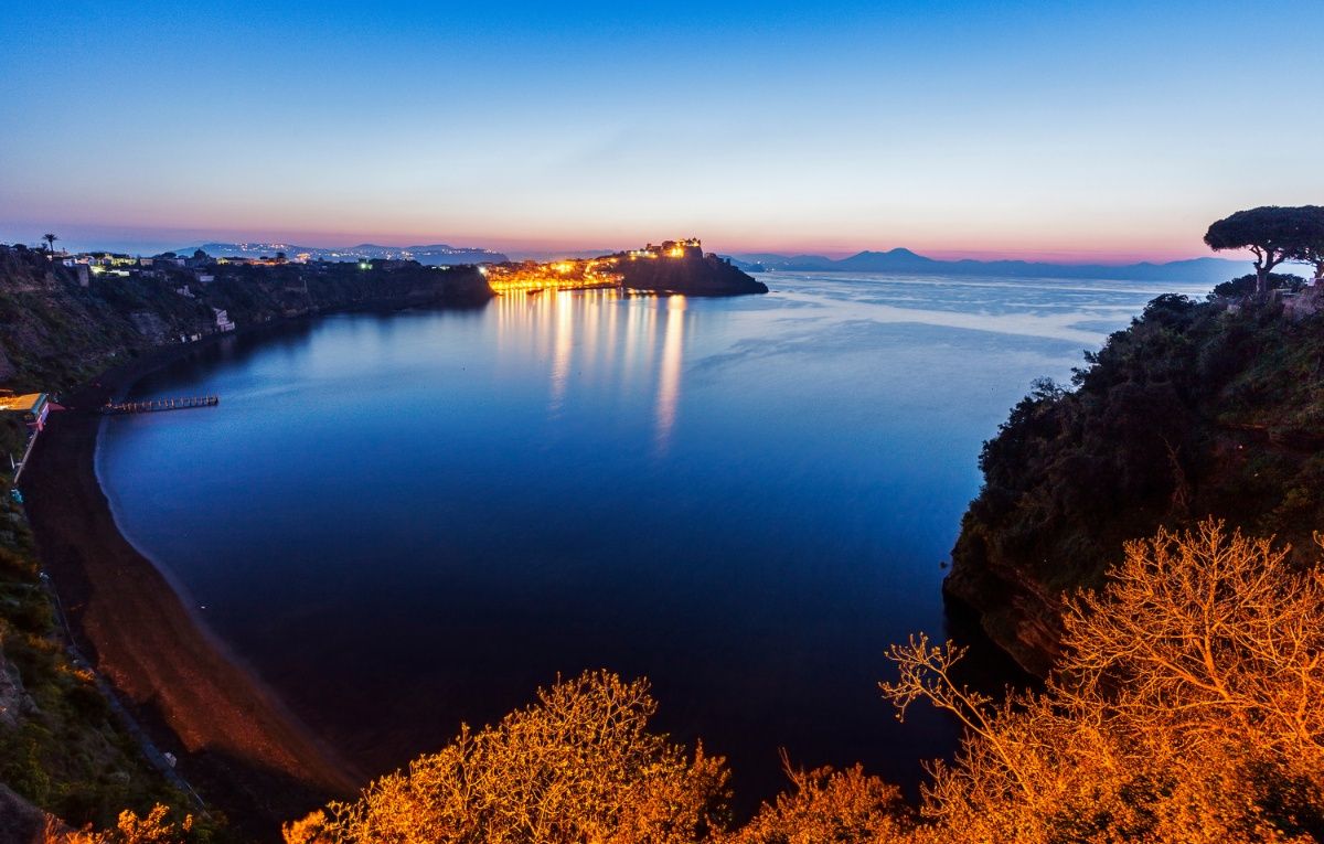 Marina Corricella on Procida Island