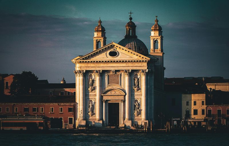 Church of Saint Mary of the Rosary on Giudecca Canal in Venice
